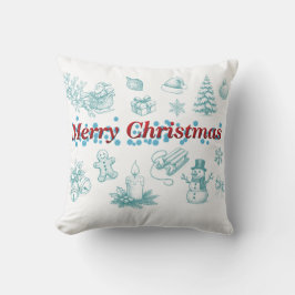 Frohe Weihnachten Kissen