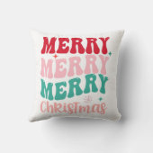 Frohe Weihnachten Kissen (Rückseite)