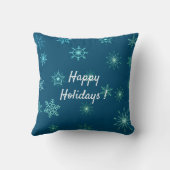 Frohe Weihnachten Kissen (Rückseite)