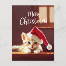 Frohe Weihnachten Kitten