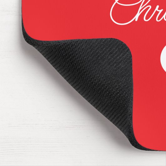 Frohe Weihnachten Klassik Einzigartig Minimalistis Mousepad (Ecke)