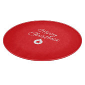 Frohe Weihnachten Klassik Einzigartig Minimalistis Schneidebrett (Ecke)