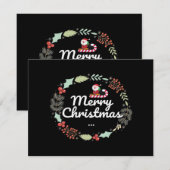 Frohe Weihnachten Klassiker (Vorne/Hinten)