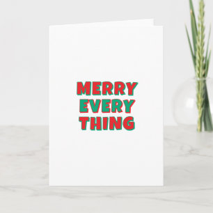 Frohe Weihnachten Klassisch Einzigartig Minimalist Karte