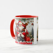 Frohe Weihnachten - Klassische Tasse (Vorderseite Links)