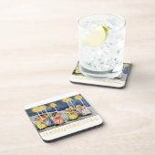 Frohe Weihnachten Kleine Engel Untersetzer (Rechte Seite)