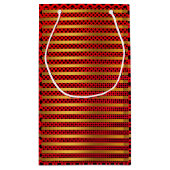 Frohe Weihnachten - Kleine Geschenktasche Geschenktüte (Rückseite)