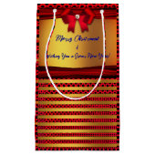 Frohe Weihnachten - Kleine Geschenktasche Geschenktüte (Vorderseite)