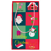 Frohe Weihnachten Kleine Geschenktüte (Vorderseite)