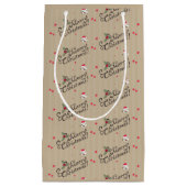 Frohe Weihnachten Kleine Geschenktüte (Vorderseite)