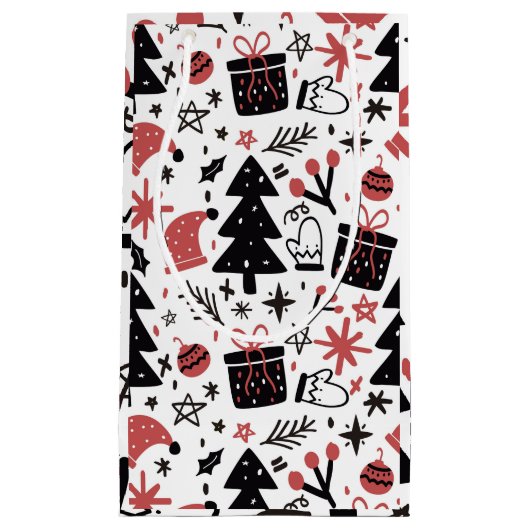 "Frohe Weihnachten" Kleine Geschenktüte (Vorderseite)