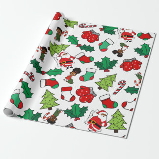 Frohe Weihnachten Kleiner Geschenkpapier