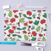 Frohe Weihnachten Kleiner Seidenpapier (Handwerk)