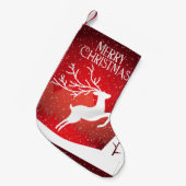 Frohe Weihnachten Kleiner Weihnachtsstrumpf (Vorderansicht (hängend))