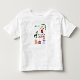 Frohe Weihnachten Kleinkind T-shirt