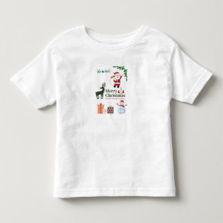 Frohe Weihnachten Kleinkind T-shirt