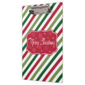 Frohe Weihnachten Klemmbrett (Links)