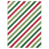 Frohe Weihnachten Klemmbrett (Rückseite)