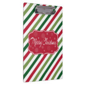 Frohe Weihnachten Klemmbrett (Rechts)