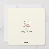 Frohe Weihnachten Koala Weihnachtsmannmütze Gumtre (Rückseite)