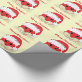 Frohe Weihnachten! Krabbe Geschenkpapier (Ecke)