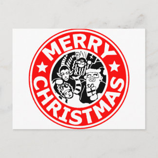 Frohe Weihnachten Krampus Logo