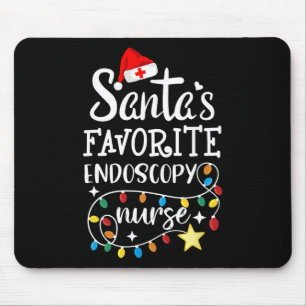 Frohe Weihnachten Krankenpfleger-Team Santa's Lieb Mousepad