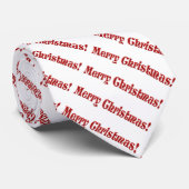 Frohe Weihnachten Krawatte (Gerollt)