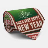 Frohe Weihnachten Krawatte (Gerollt)