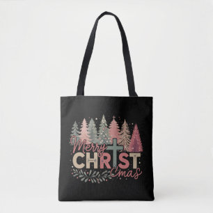 Frohe Weihnachten Kreuz Glaube Jesus Christliche G Tasche