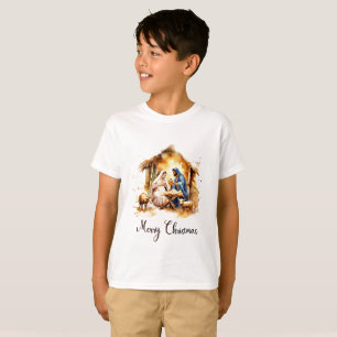 Frohe Weihnachten Krippe T-Shirt