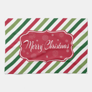 Frohe Weihnachten Küchentuch