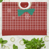 Frohe Weihnachten! Küchentuch (Gefaltet)