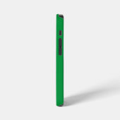 Frohe Weihnachten Kuh iPhone Hülle (Linke Seite)