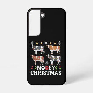 Frohe Weihnachten Kuhliebhaber Urlaub Bauernhof La Samsung Galaxy Hülle
