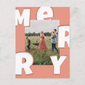 Frohe Weihnachten kundenspezifische Foto Feiertage (Vorderseite)