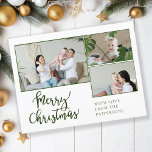 Frohe Weihnachten kundenspezifisches Foto<br><div class="desc">Frohe Weihnachten,  kundenspezifisches Foto Urlaub Postkarte.</div>