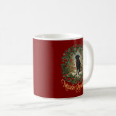 Frohe Weihnachten Labrador Retriever Kaffeetasse (VorderseiteRechts)