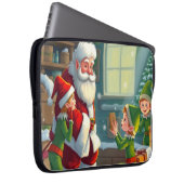Frohe Weihnachten Laptopschutzhülle (Vorne Rechts)