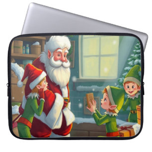 Frohe Weihnachten Laptopschutzhülle