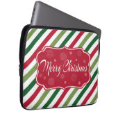 Frohe Weihnachten Laptopschutzhülle (Vorne Rechts)