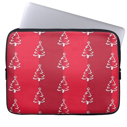 Frohe Weihnachten Laptopschutzhülle (Vorderseite)