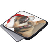 Frohe Weihnachten Laptopschutzhülle (Vorne Knopf)