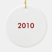 Frohe Weihnachten Las Vegas Ornament (Hinten)