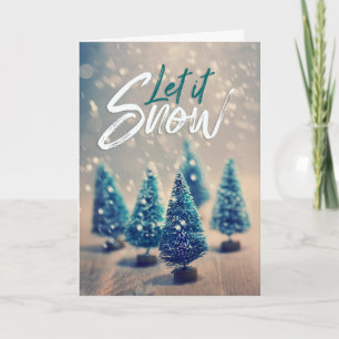 Frohe Weihnachten Lass es schneien