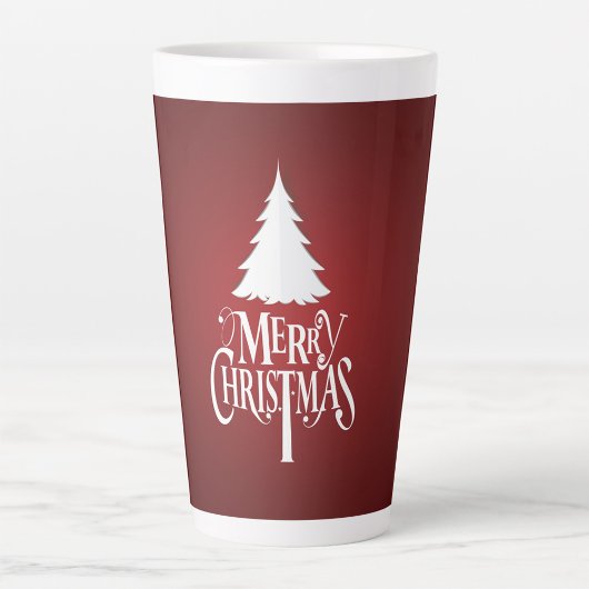 Frohe Weihnachten Latte Tasse