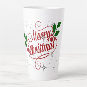 Frohe Weihnachten Latte Tasse