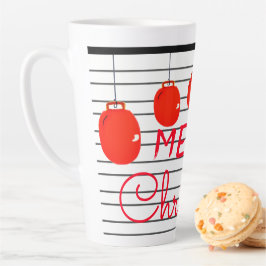 Frohe Weihnachten Latte Tasse