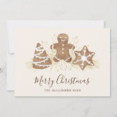 Frohe Weihnachten Lebkuchen (Vorderseite)