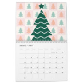 Frohe Weihnachten Lebkuchen Design. Kalender (Jan 2027)